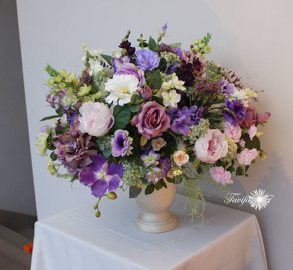 Mākslīgo ziedu kompozīcijas. Event design, decoration, floristry, gift, Irina Novika, Riga, Latvia