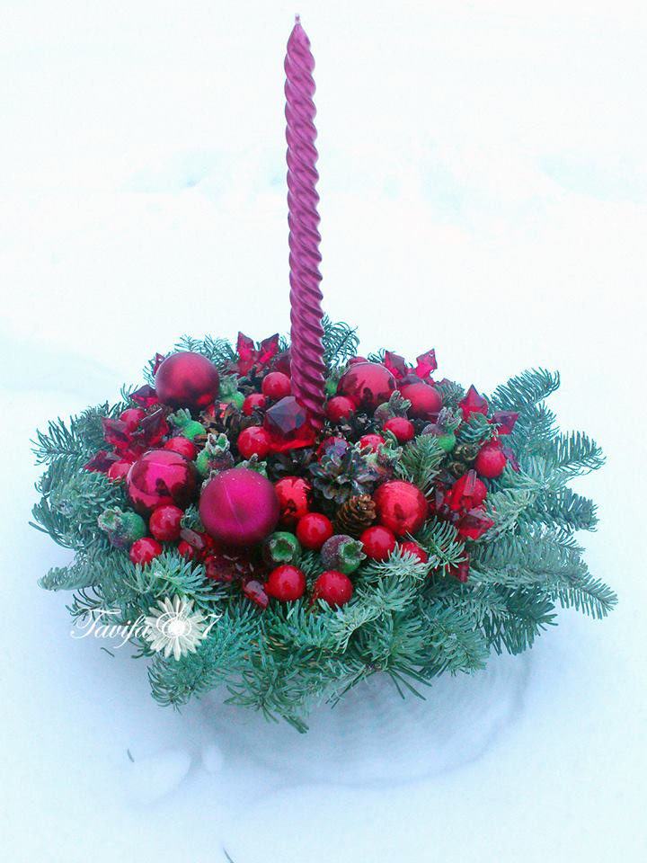 Adventes vainadziņi. Event design, decoration, floristry, gift, Irina Novika, Riga, Latvia