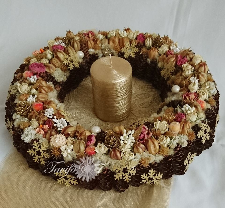 Adventes vainadziņi. Event design, decoration, floristry, gift, Irina Novika, Riga, Latvia