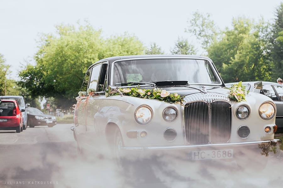 Auto dekors. Event design, decoration, floristry, gift, Irina Novika, Riga, Latvia