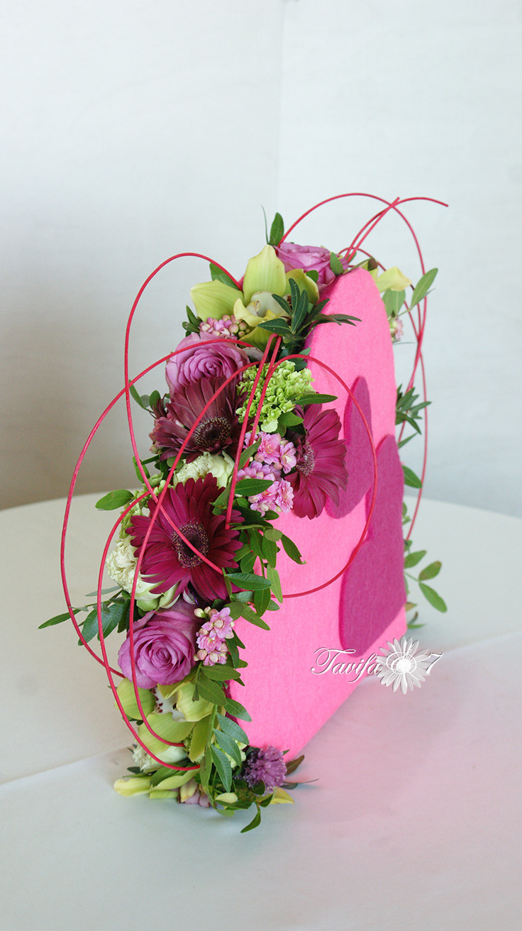 Puķu somiņas. Event design, decoration, floristry, gift, Irina Novika, Riga, Latvia