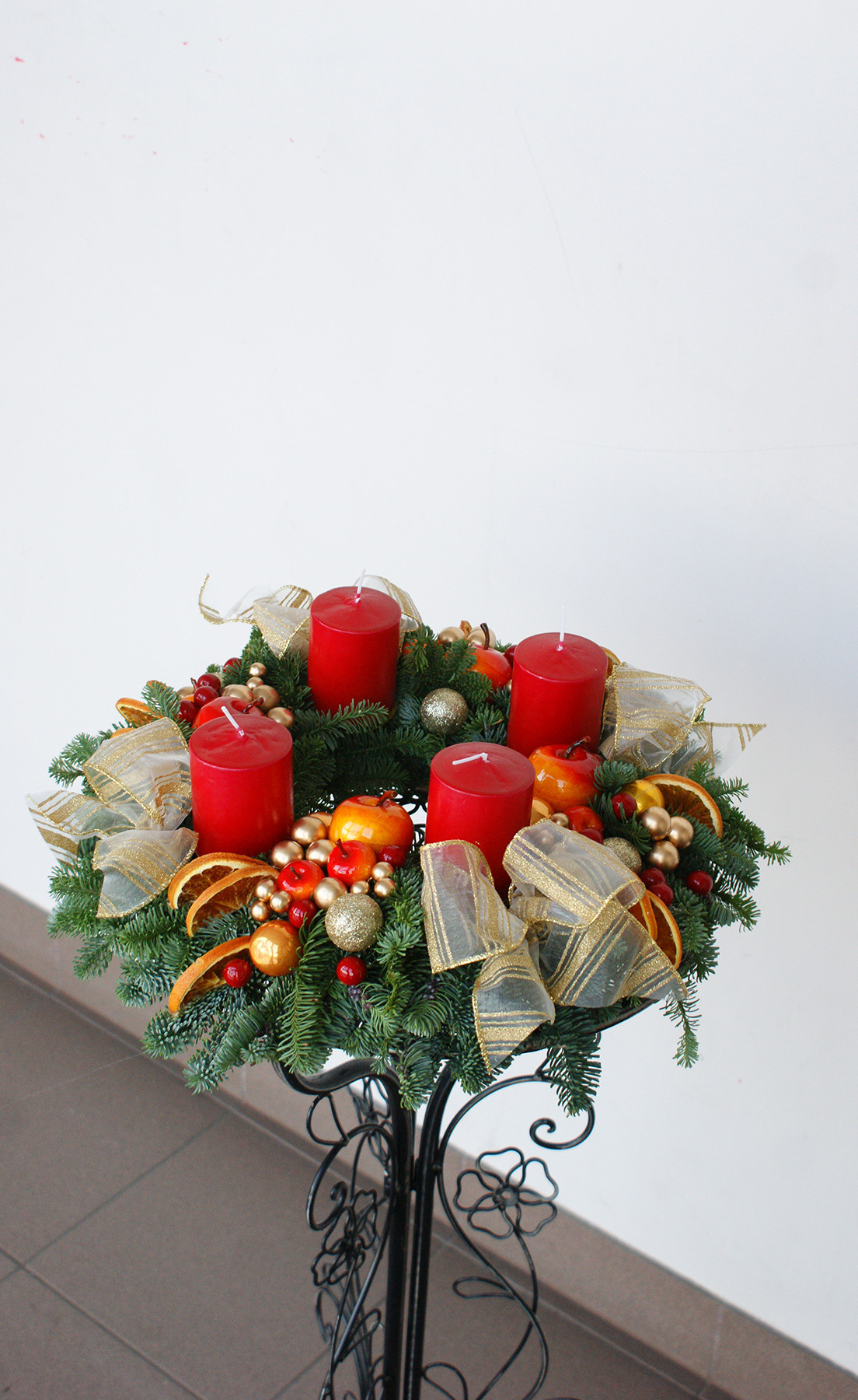 Adventes vainadziņi. Event design, decoration, floristry, gift, Irina Novika, Riga, Latvia