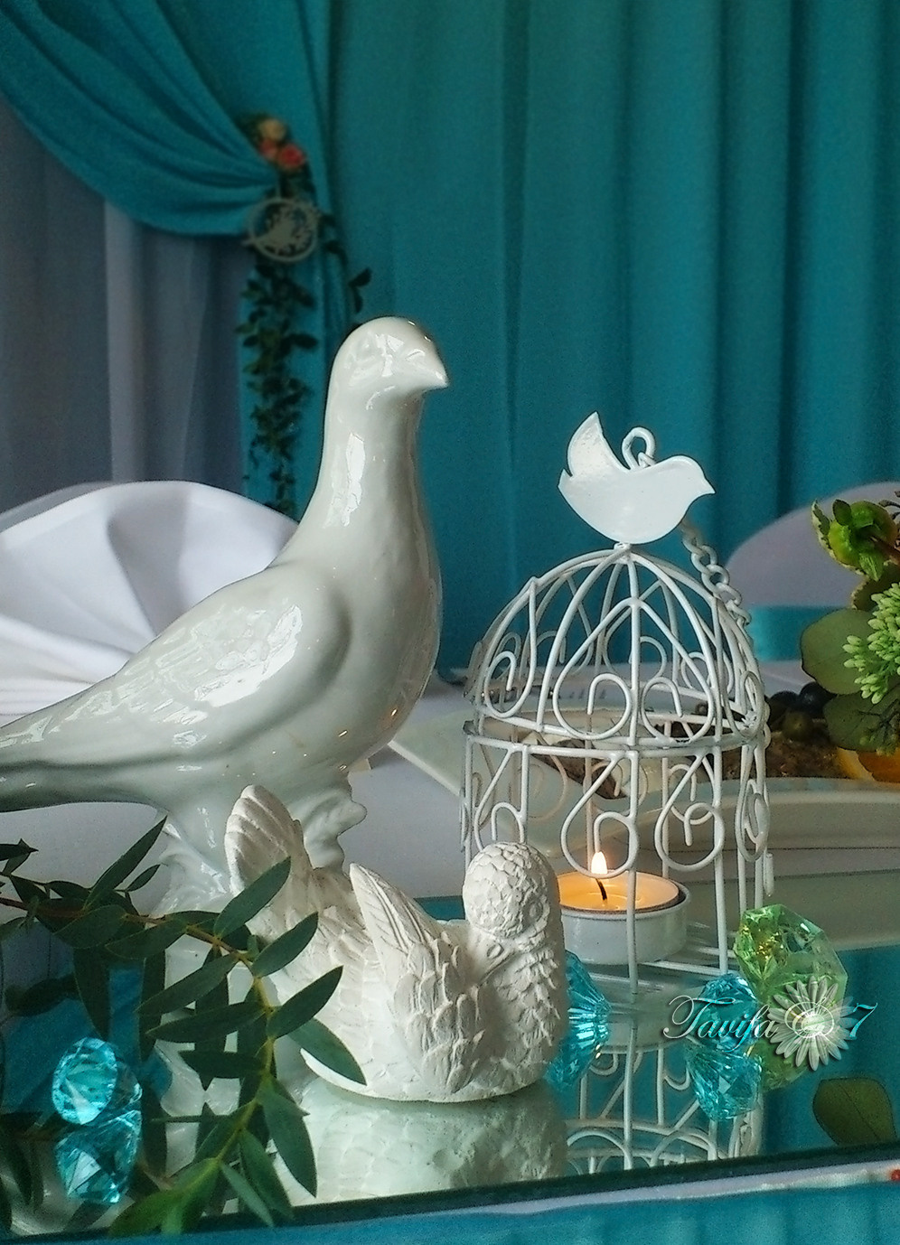 свадеба, декор столов, оформление банкетов, стол молодоженов, столы гостей, свечи, настольные композиции,