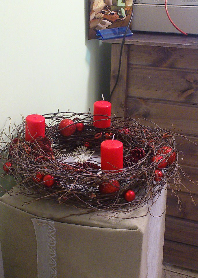 Adventes vainadziņi. Event design, decoration, floristry, gift, Irina Novika, Riga, Latvia