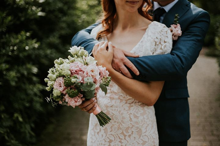 Līgavas pušķi rozā toņos. Event design, decoration, floristry, gift, Irina Novika, Riga, Latvia