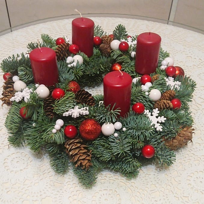 Adventes vainadziņi. Event design, decoration, floristry, gift, Irina Novika, Riga, Latvia