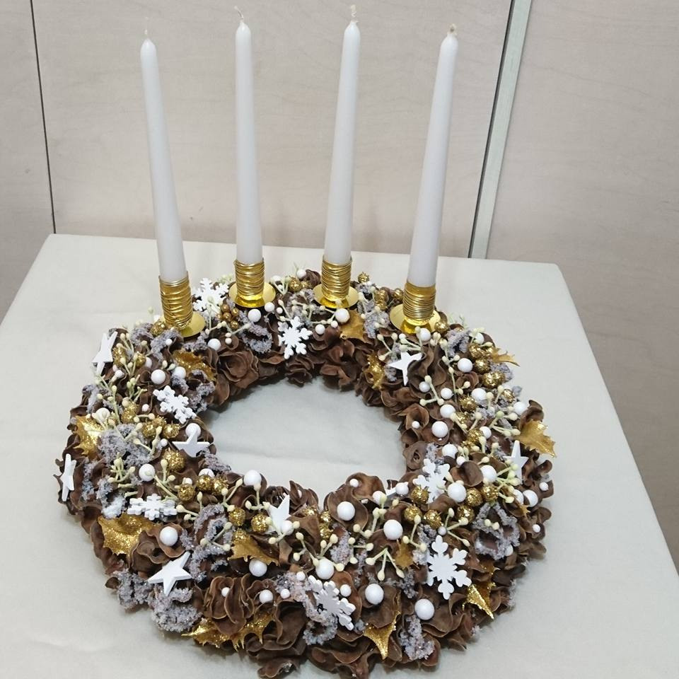 Adventes vainadziņi. Event design, decoration, floristry, gift, Irina Novika, Riga, Latvia