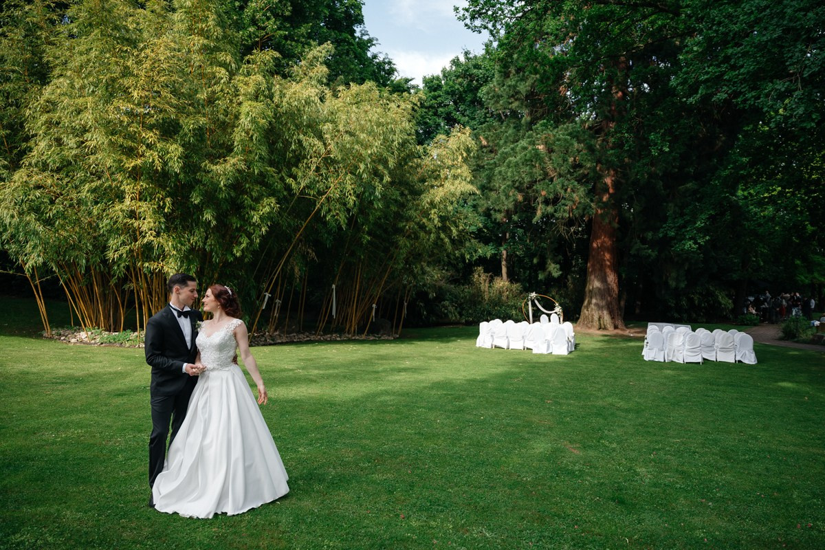 intimate photo after ceremony 
