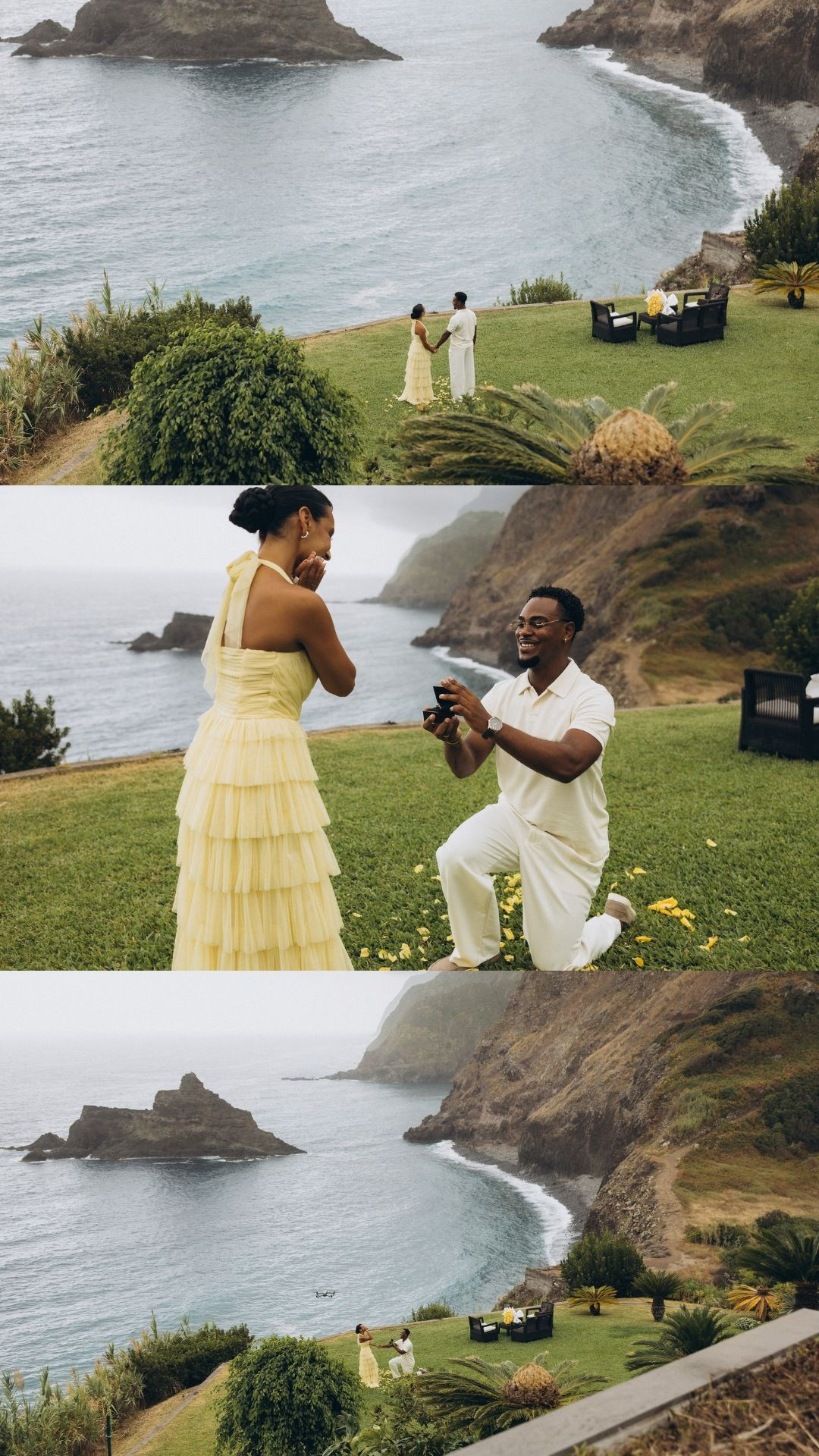 Secret Proposal at São Cristóvão Madeira Portugal