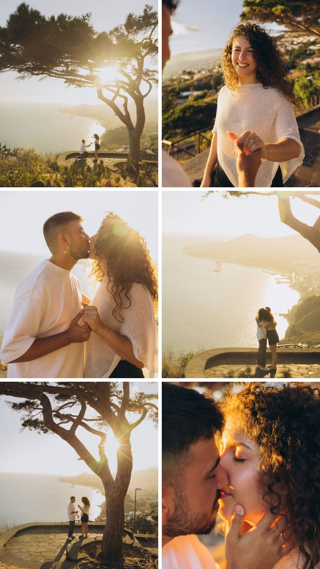 Romantic surprise engagement highlights from Funchal, Madeira.