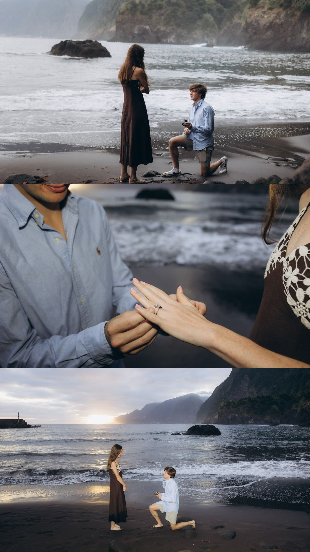 Romantic proposal and engagement highlights captured across Madeira.