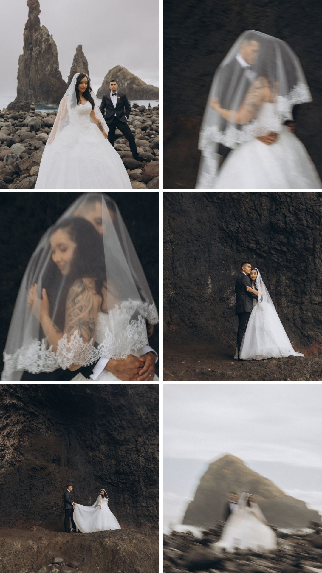 Cinematic elopement highlights from São Cristóvão, Ribeira da Janela and Seixal.