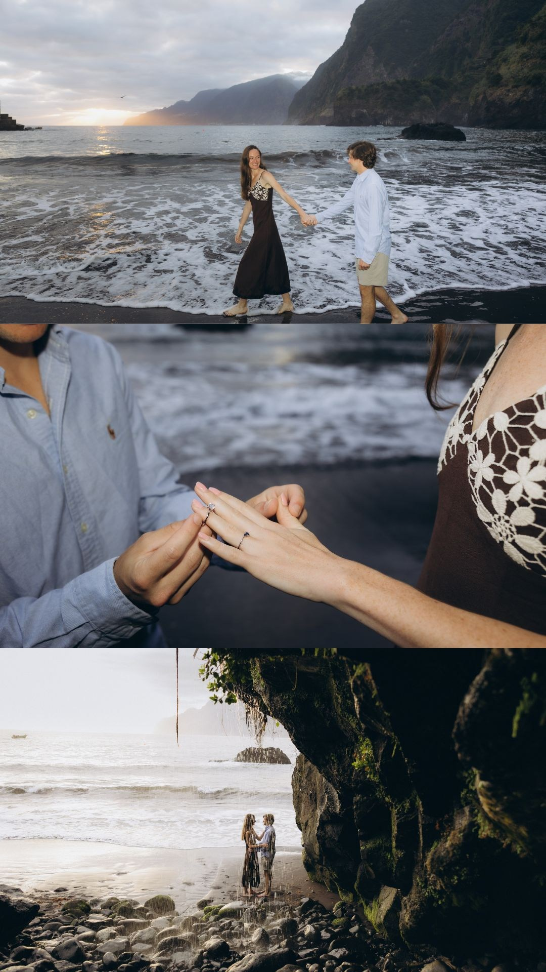 Romantic proposal and engagement highlights captured across Madeira.