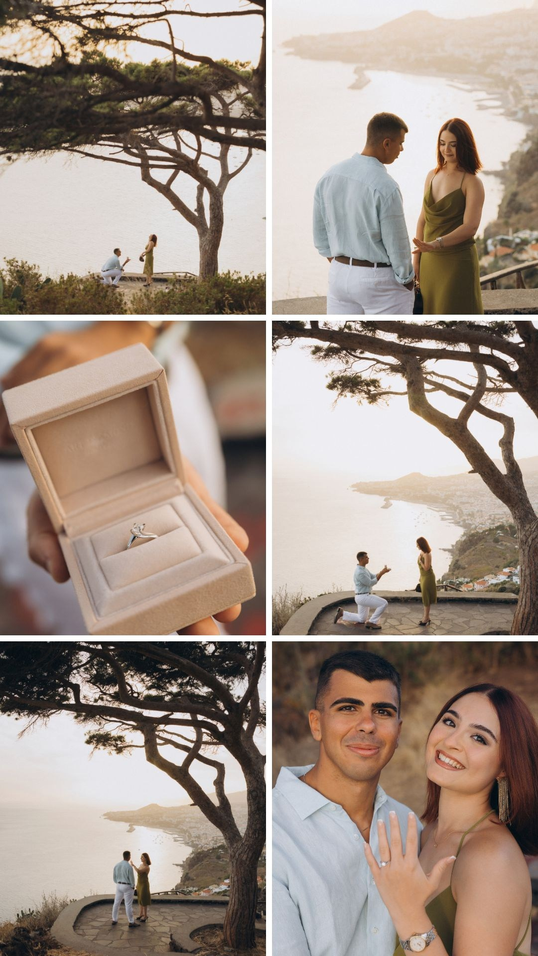 Secret Proposal at&nbsp;a&nbsp;Funchal Viewpoint Overlooking the Atlantic Ocean, Madeira