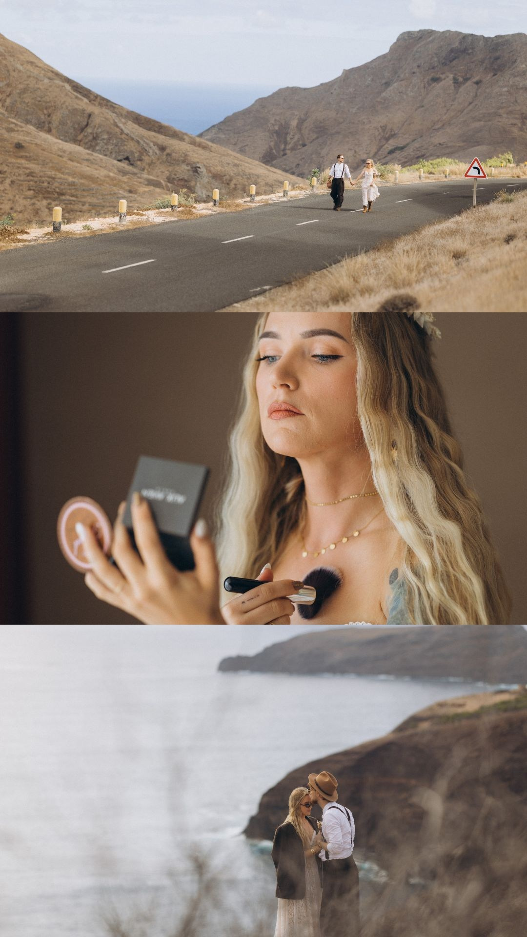 Intimate wedding photoshoot preview in Porto Santo, Madeira