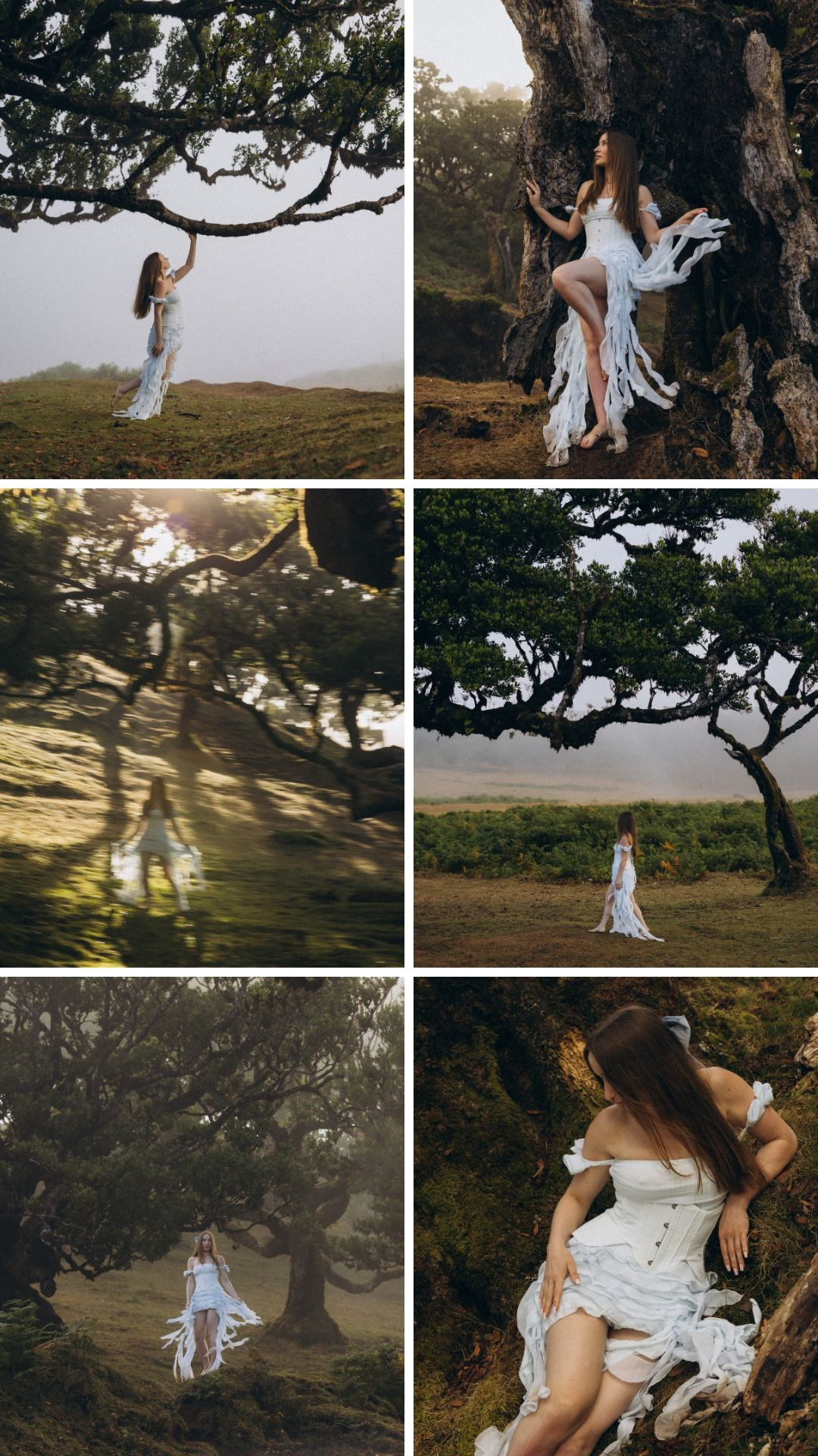 Solo Photoshoot in Fanal Forest, Madeira | Cinematic Portrait Photography. Fotógrafa na Madeira para casais, pedidos de casamento, elopements e casamentos íntimos | Tatiana