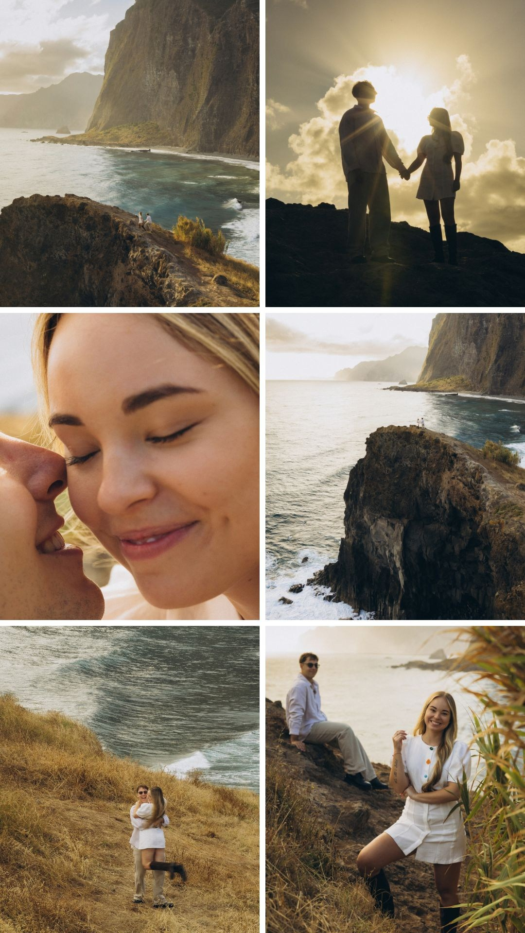 Romantic couple photography highlights from Miradouro do Guindaste.
