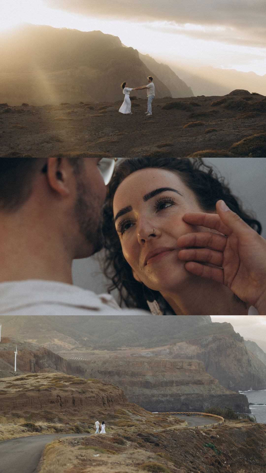 Collection of sunset couple photos from Ponta do Rosto.