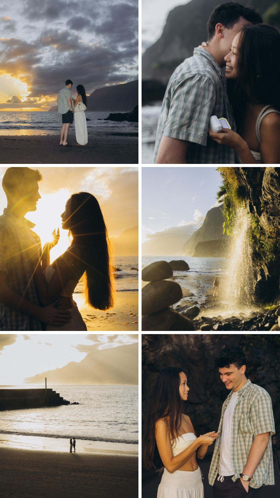 Romantic proposal and engagement highlights captured across Madeira.
