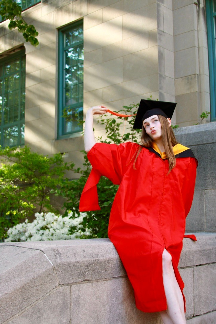 Masters graduation with Rach. Kelly Sang, graduation and portrait photographer in Boston