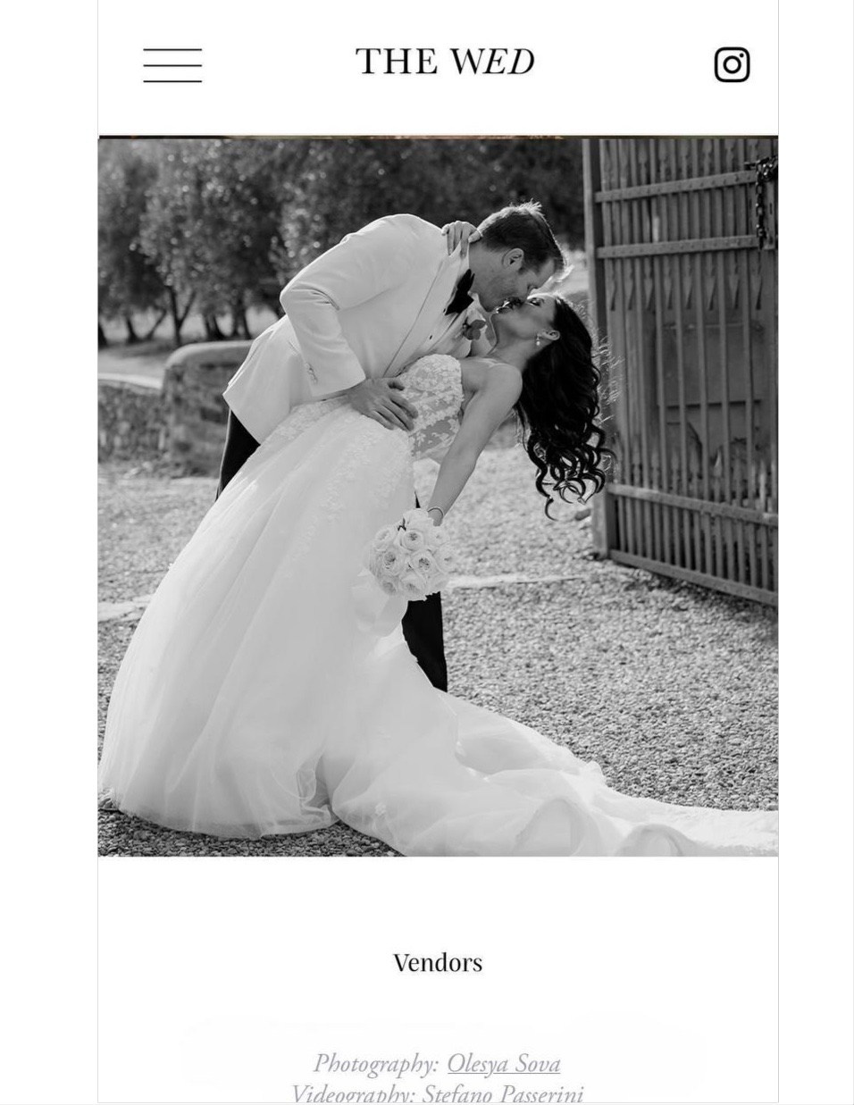 THE WED. Wedding Photographer in Italy