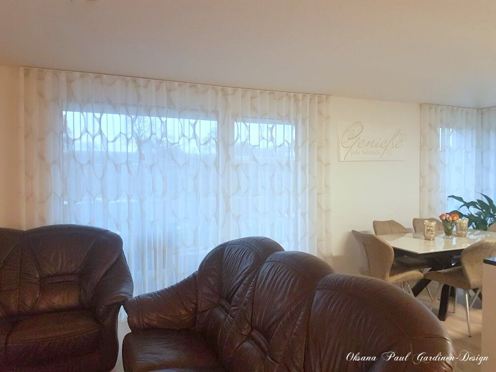 Гостиная / Wohnzimmer ➜. Oksana Paul-Gardinen-Design Oksana Paul ✧ Art of Gardinen & Textile Design ✧ Polymer Clay Art & Handmade Creatures