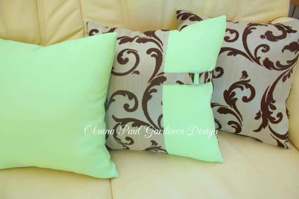 Подушки /Kissen ➜. Oksana Paul-Gardinen-Design Oksana Paul ✧ Art of Gardinen & Textile Design ✧ Polymer Clay Art & Handmade Creatures