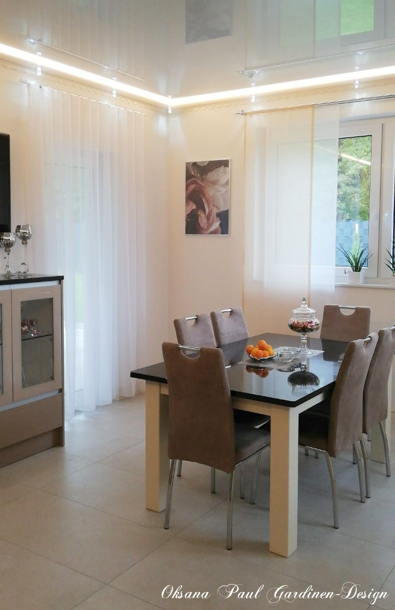 Кухня-столовая / Küche & Essbereich ➜. Oksana Paul-Gardinen-Design Oksana Paul ✧ Art of Gardinen & Textile Design ✧ Polymer Clay Art & Handmade Creatures