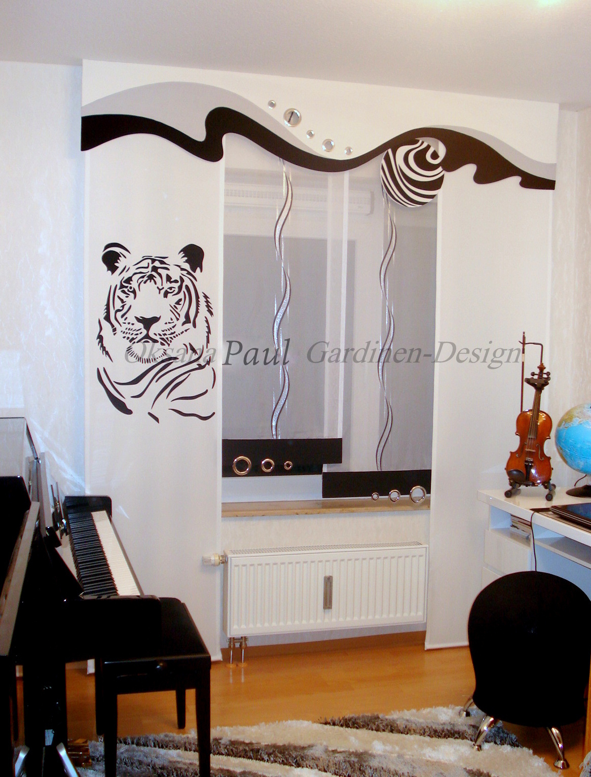 Детская / Kinderzimmer ➜. Oksana Paul-Gardinen-Design Oksana Paul ✧ Art of Gardinen & Textile Design ✧ Polymer Clay Art & Handmade Creatures