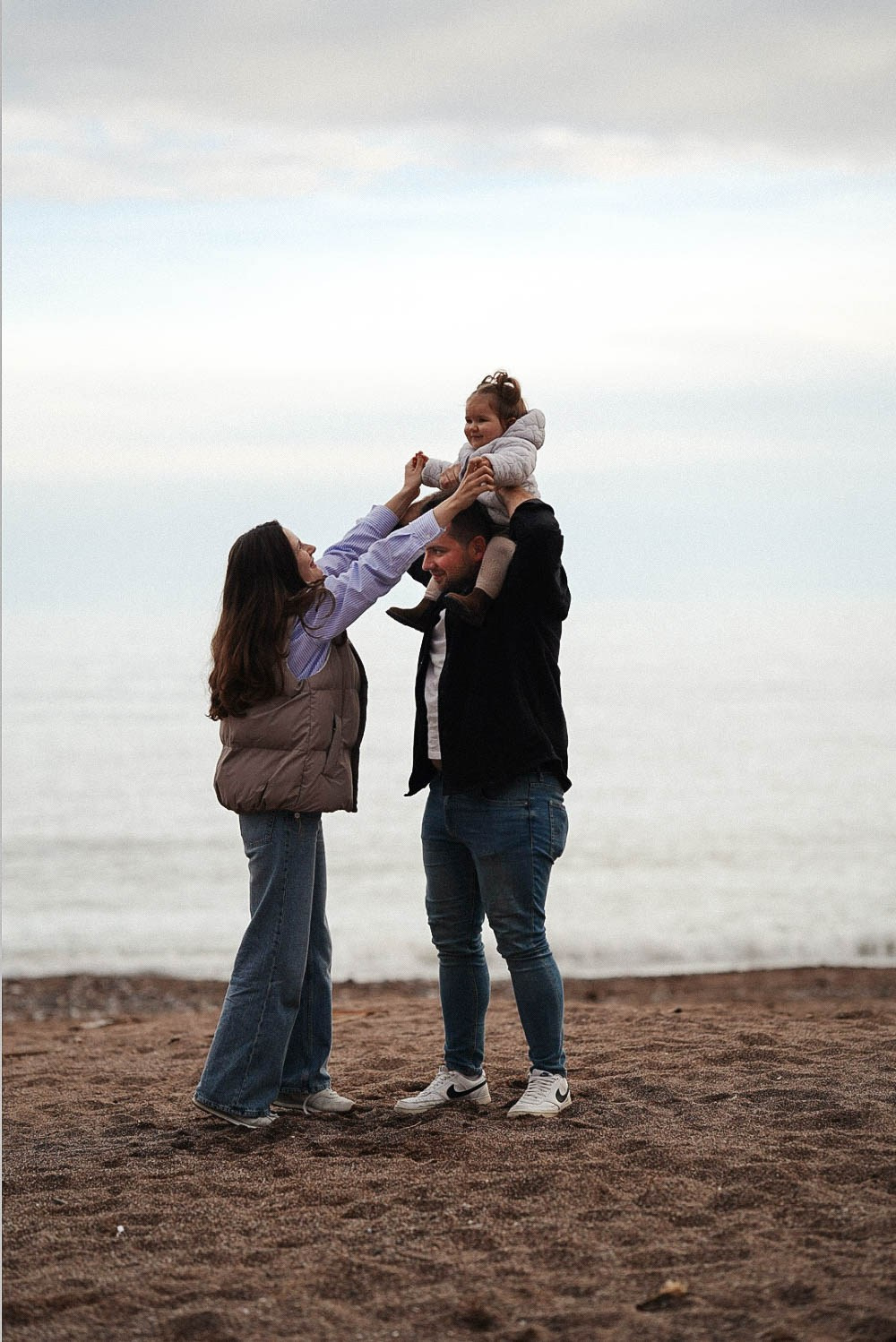 Прогулка на море. Family photographer in Oviedo — Yana Razina