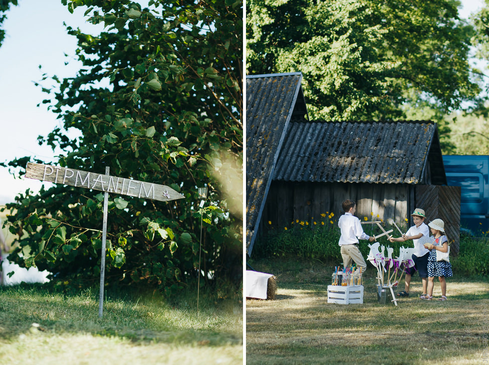 Eko kāzas jūras krastā ar mācītāju, solījumu došana un mielastu dabā
