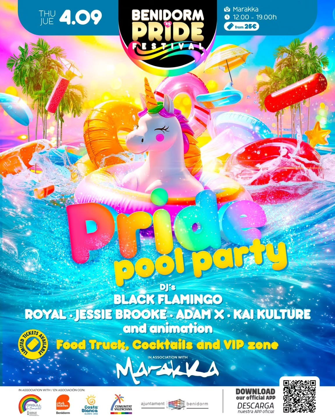 Benidorm Pride 2025 – Festival del Orgullo en Costa Blanca | FOTKAI