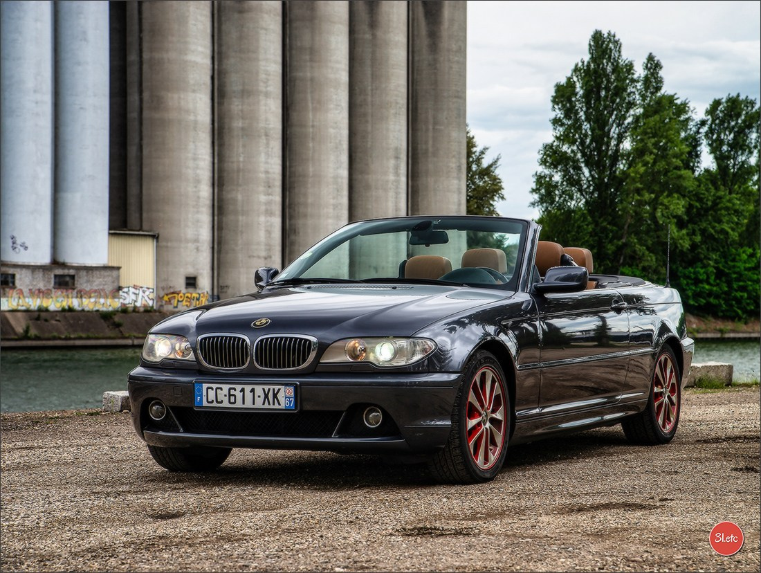 BMW SERIE 3 phase 2 de 2005 Version: 320ci 2.2i L6 Cabriolet. Photographe à Strasbourg | Portraits, Studio, Enfants, Événements