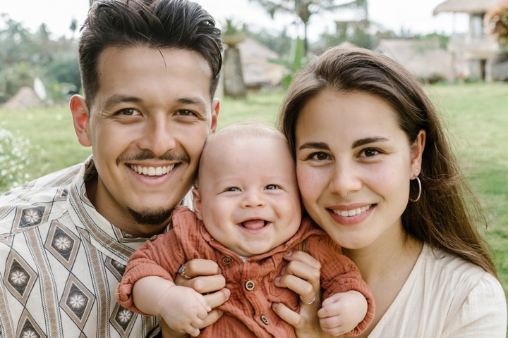 Daniel’s Family Photoshoot. Female Photographer in Bali