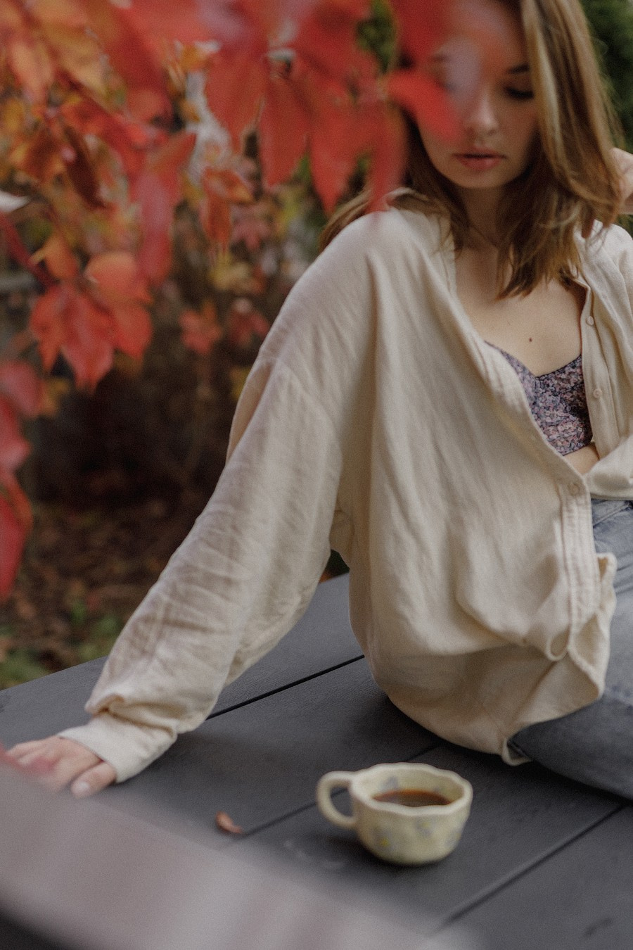 Emilia. Sesja w domu i ogrodzie. Fotograf w Krakowie i Europie