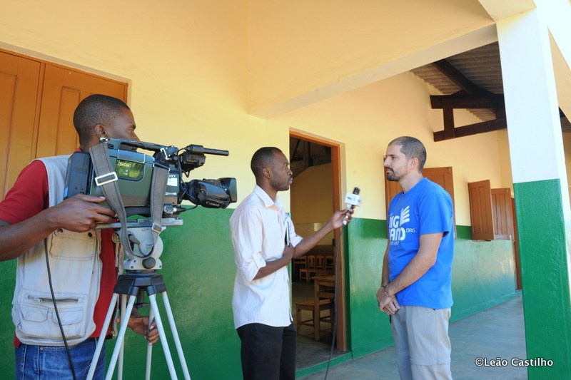Photos of volunteer work in Mozambique. Simbahalu