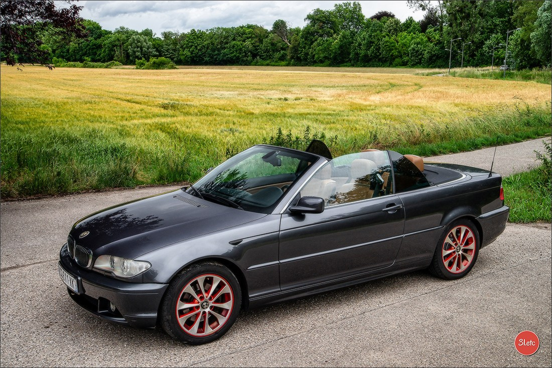 BMW SERIE 3 phase 2 de 2005 Version: 320ci 2.2i L6 Cabriolet. Photographe à Strasbourg | Portraits, Studio, Enfants, Événements