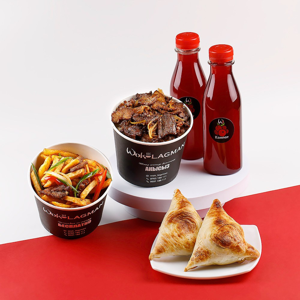 Wok lagman. Фуд и предметный фотограф