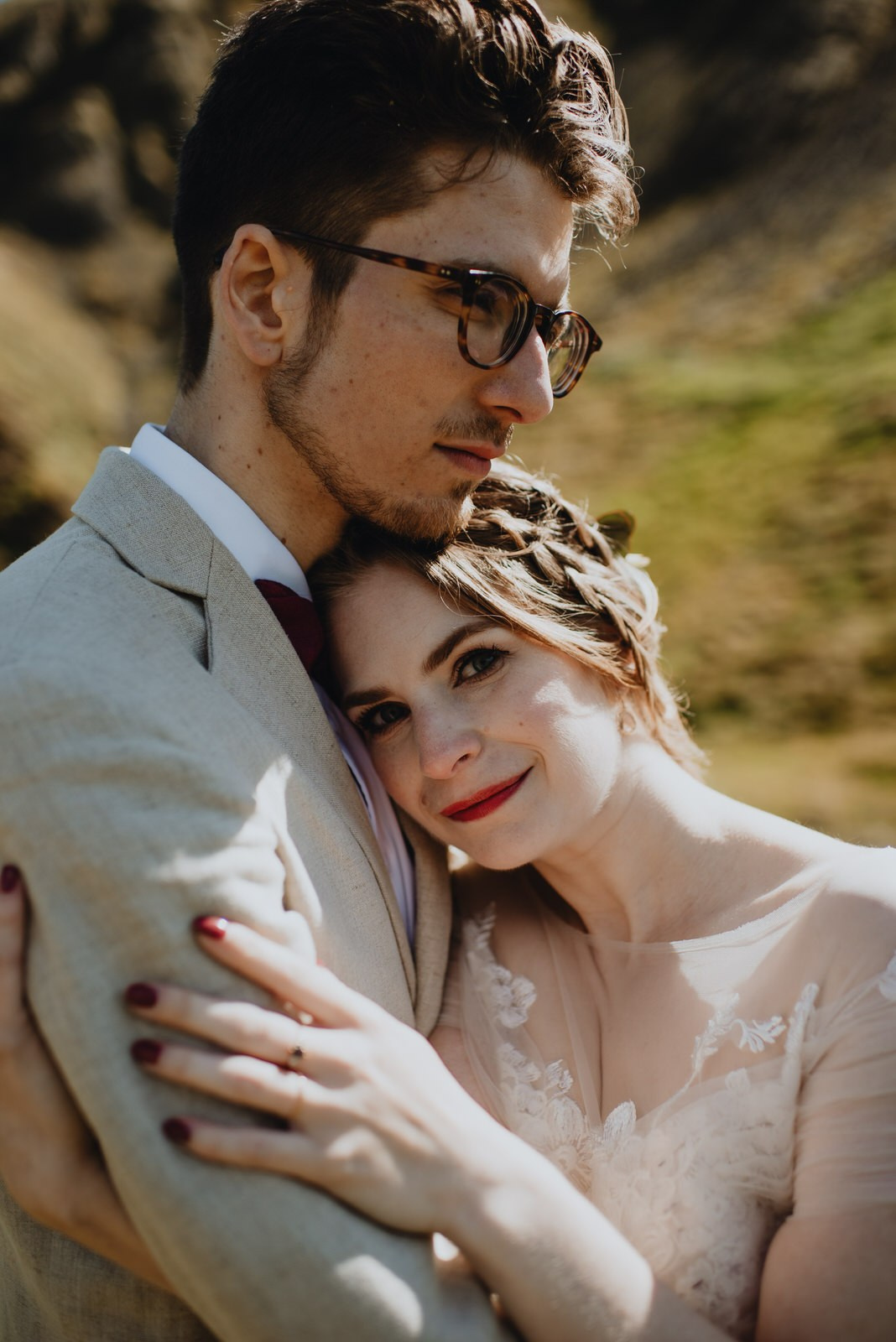 Alina and Grettar. Michalina Dzianach Wedding Photographer Iceland