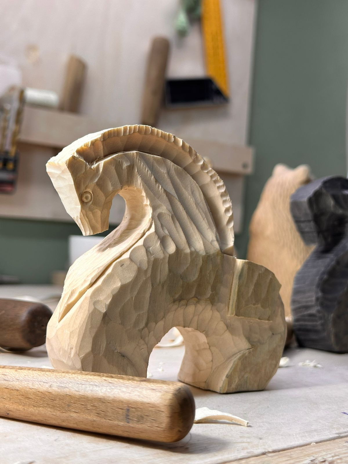 Мастер-классы (Великий Новгород). Резьба по дереву. Уникальные декоративные скульптуры для интерьера