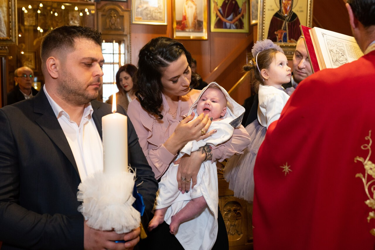 Fotografii botez Ionut Dima. Fotograf Alin Stefan