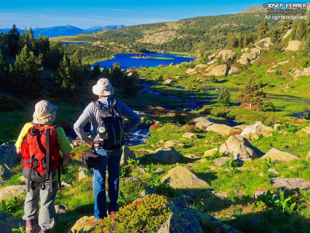 Lakes around mount  Carlit, Capcir, Pyrenees