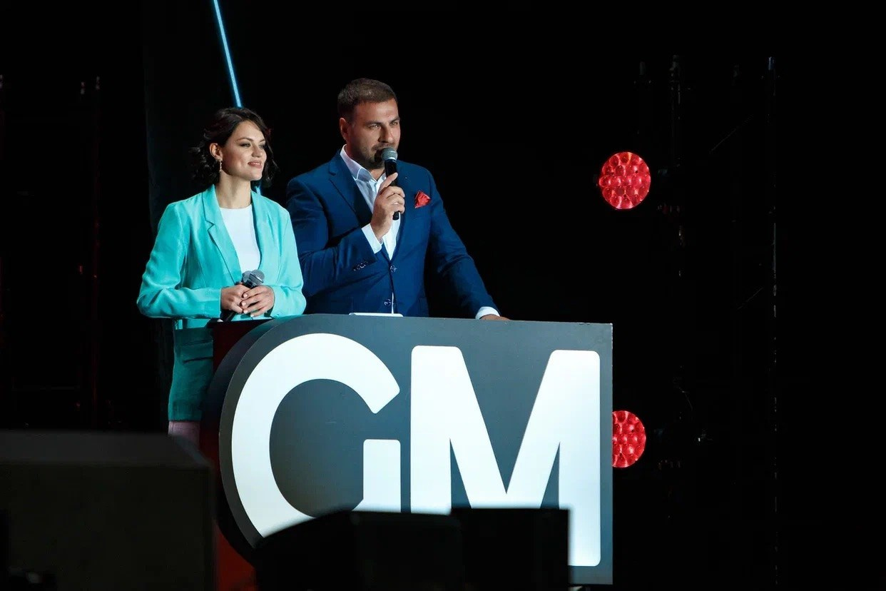 Grand Marathon Greenway Global Москва, Россия 4500 человек. Ведущая Москва Елена Чайка