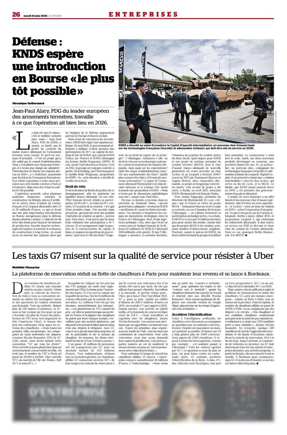 Le Figaro, 16 juin 2026