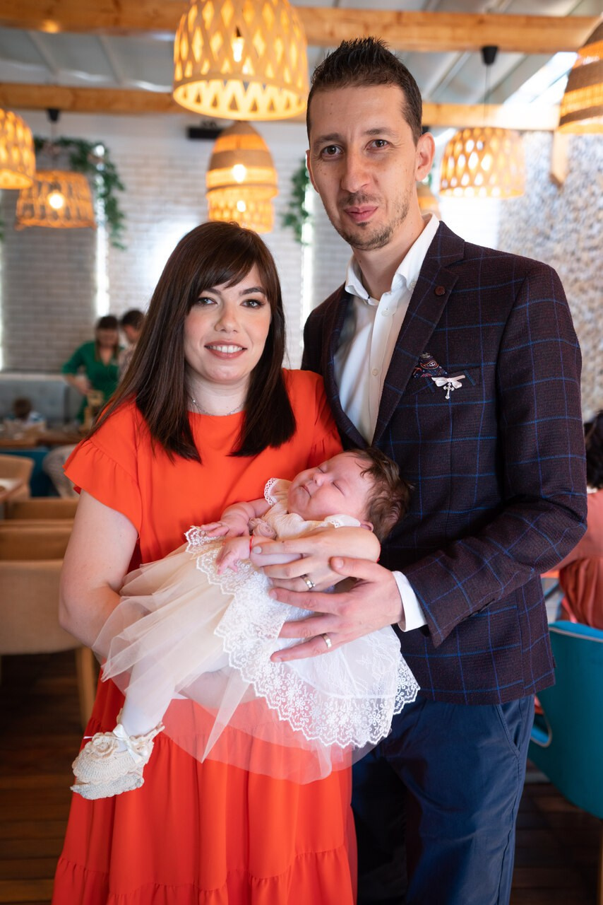 Fotografii botez Antonia. Fotograf Alin Stefan