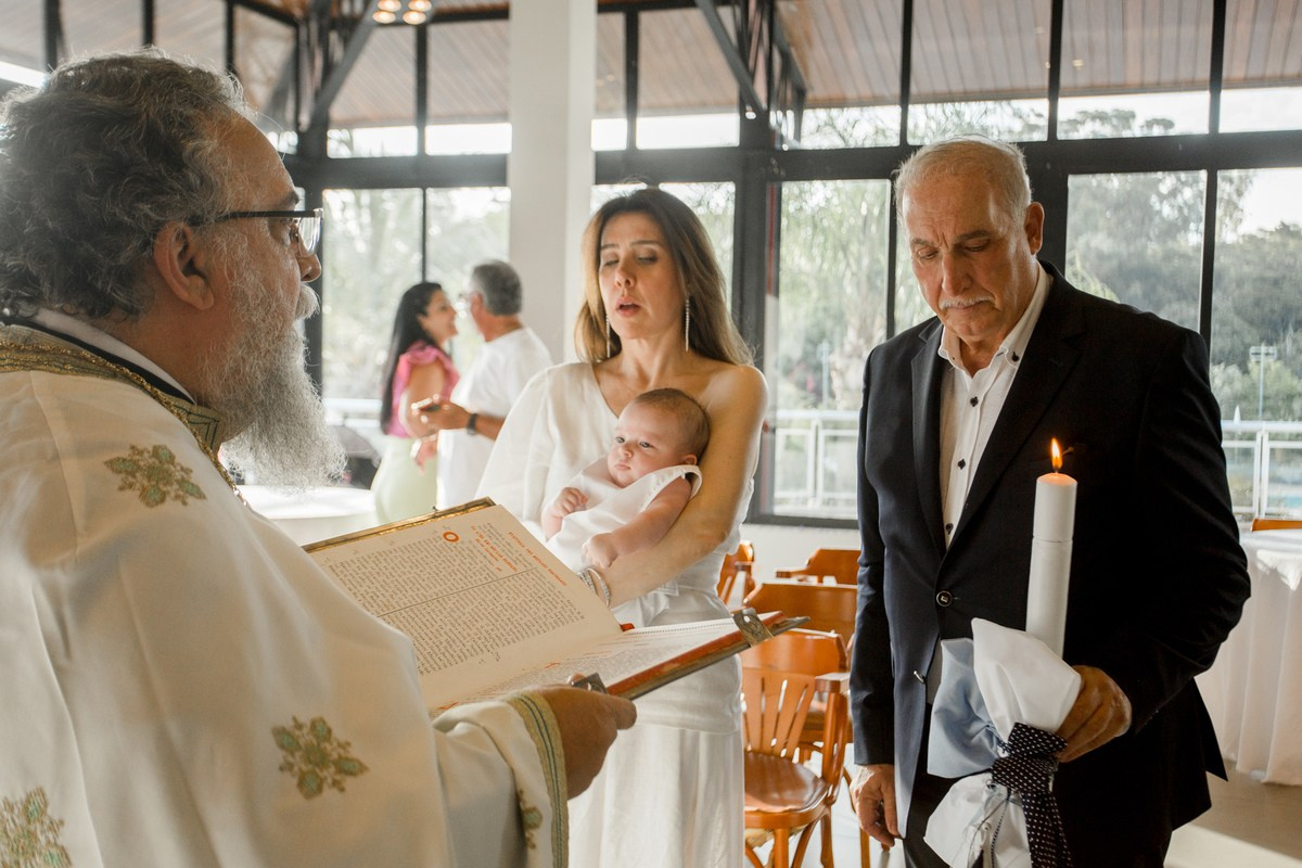 Batismo do Demetrios. Fotógrafa de Eventos em São Paulo e Sorocaba Kika Damasceno