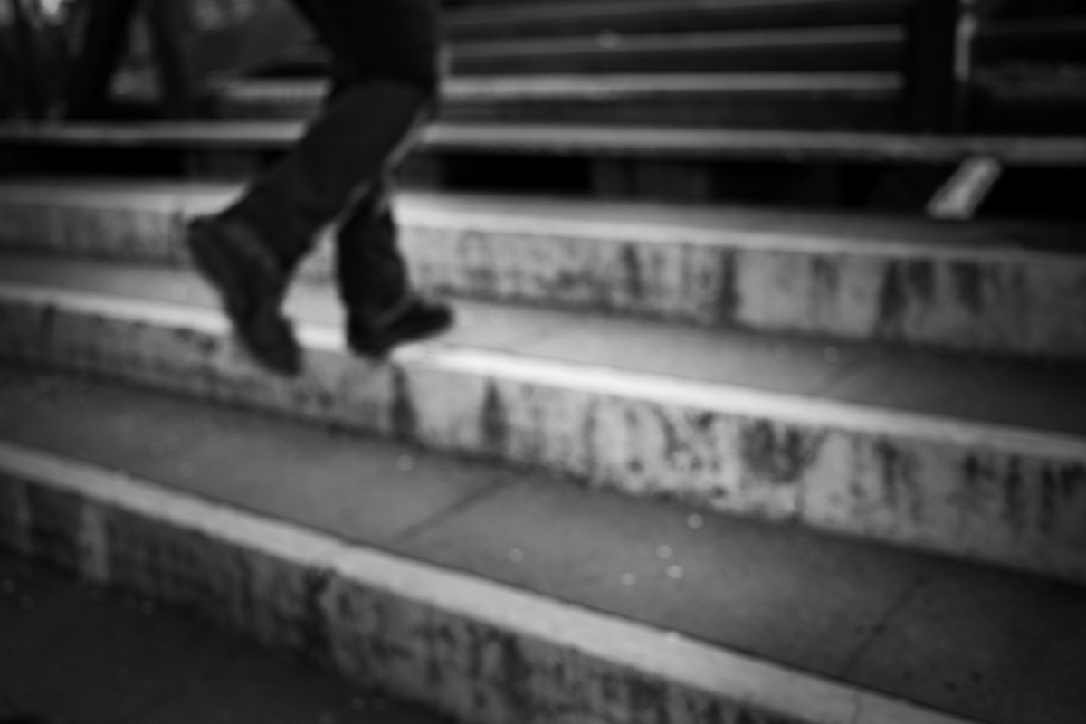 In motion. Photographer in Israel Maxim Sayapin