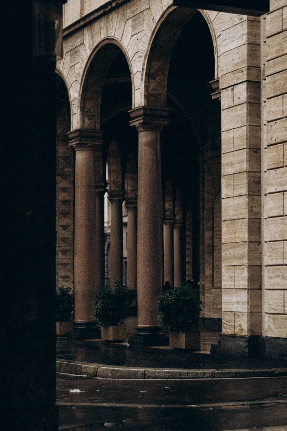 Rain in Milan. Anastasiia Buchinskaia Fotografa Milano