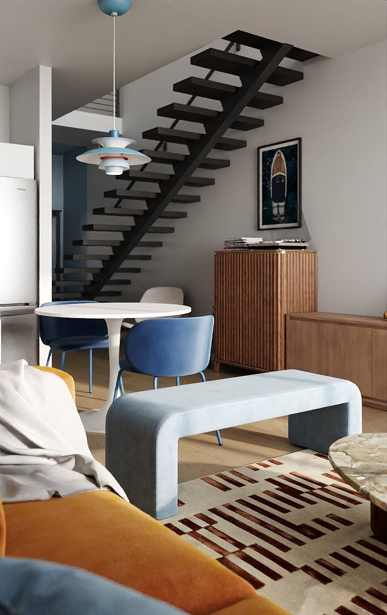 Open Concept Apartment. Andrei Subochev