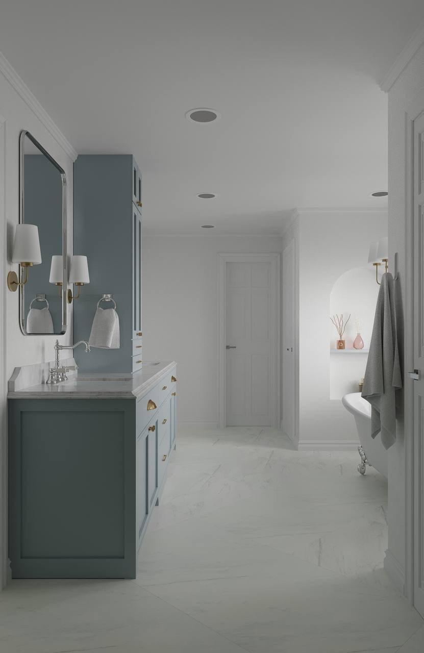 Blue Bathroom. Andrei Subochev